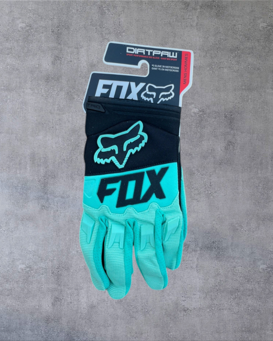 Guantes FOX Azul Claro